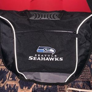 Messenger bag with Seattle Seahawks logo